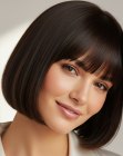 French bob with bangs