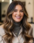 Long hair with soft waves