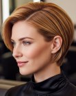 Jaw-length bob