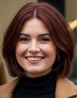 Middle-of-the-neck bob