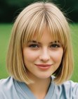 Precision-cut bob