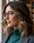 Long wavy bob