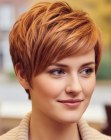 Dynamic short hair