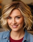 Wavy bob
