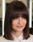 Shoulder-length bob