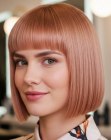 Perfectly cut bob