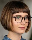 Classic chin-length bob