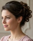 Festive hairstyle wit curls