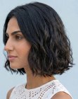 Soft bob cut