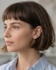 Classic chin-length bob