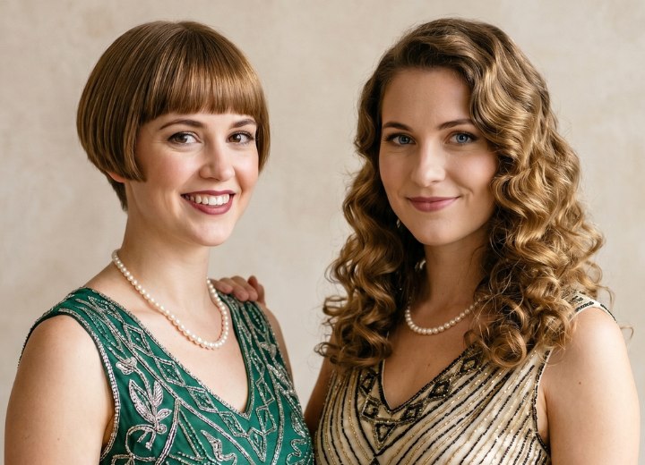 Hair fashion in the 1920s