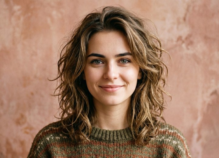 1990s grunge look hair
