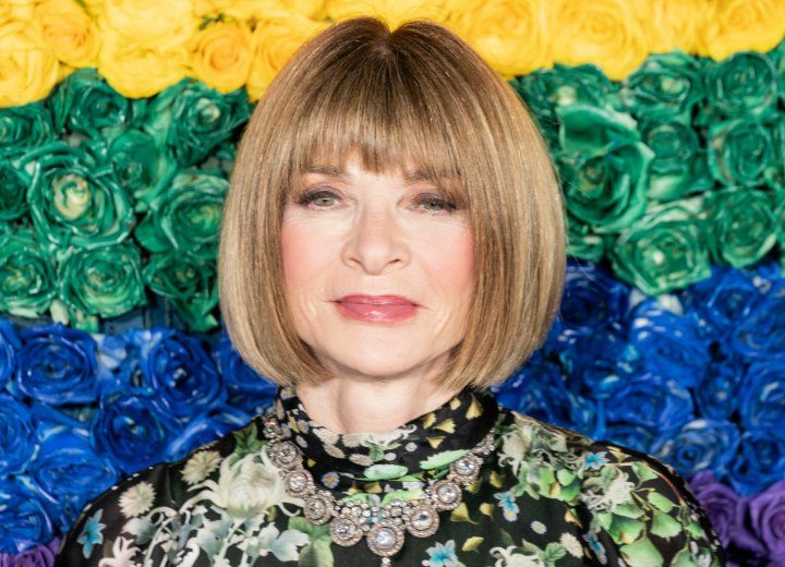 Anna Wintour hair