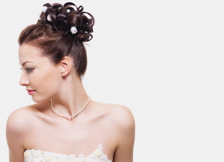 Bridal hairstyle