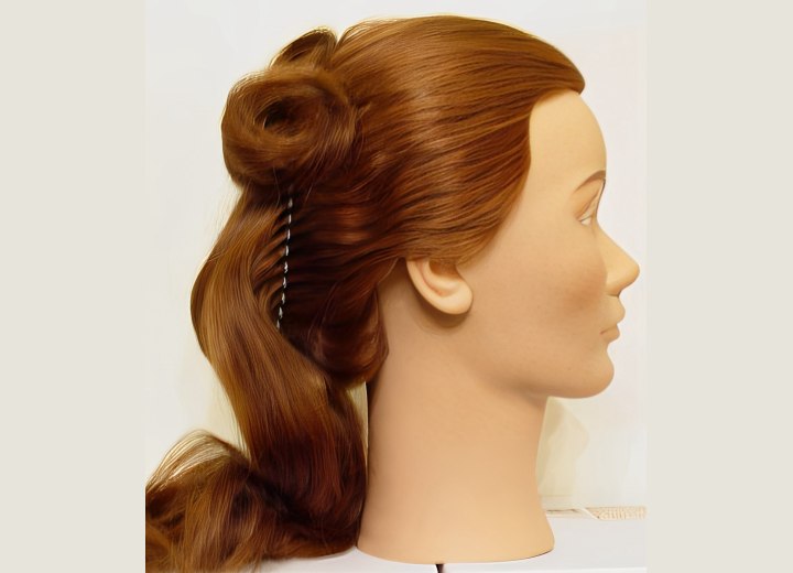 How to for a comfortable updo