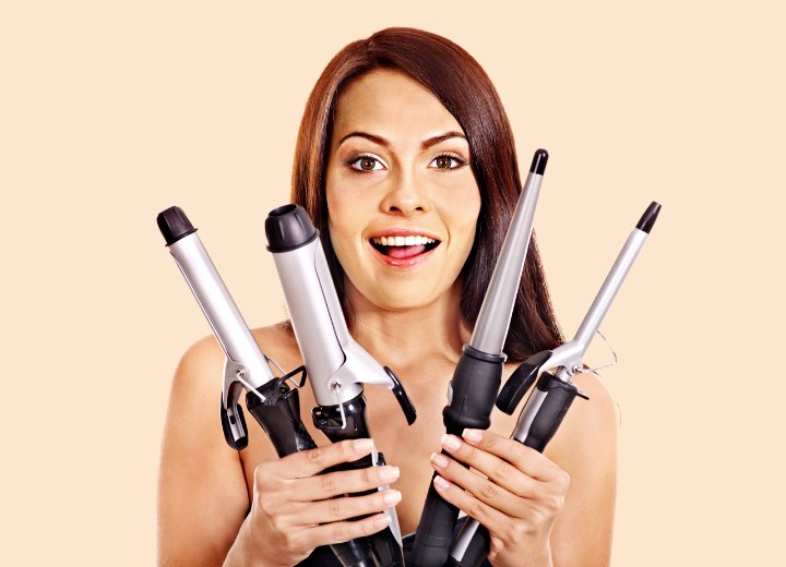 Different types of curling irons