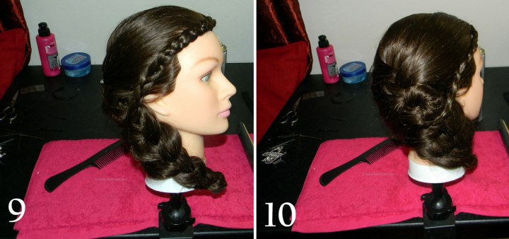 How to for a romantic side braid