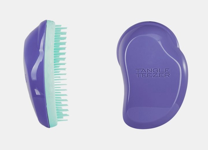 Tangle Teezer hairbrush to detangle hair without damage or pain