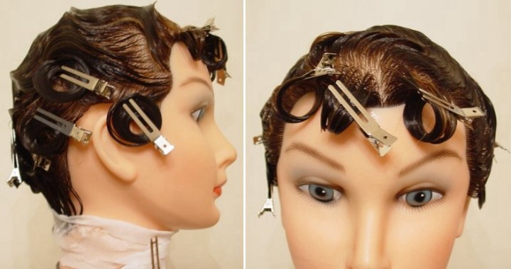 Hair styling for finger waves