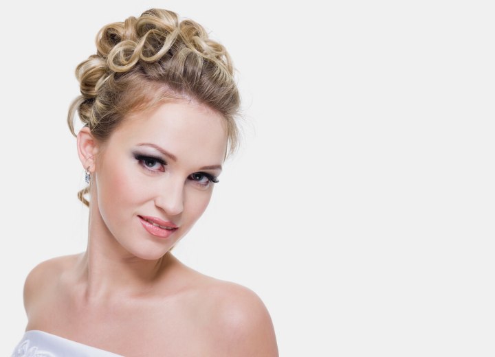 Wedding hairstyle