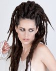 Rasta hair with dreadlocks