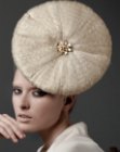 Haute couture hairdo