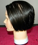 Short inverted bob or angled bob