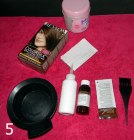 Contents of box hair color
