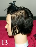 Short inverted bob shape