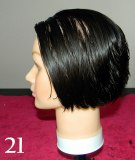 Freshly cut angled bob