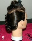 Faux pixie - Flip the braid up