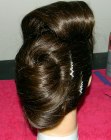 Modified vintage French roll updo tutorial
