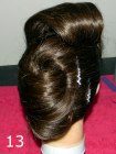 French roll - hairstyle with disconnected rolls