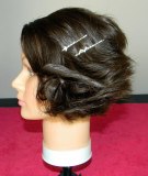 Side view of a short gatsby style