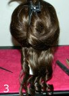 Medieval Queen Braid - Draw out a section of hair