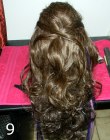 Medieval Queen Braid - Create a bubble at the front of the style