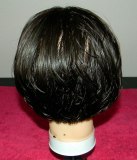 Back view of a short bob