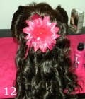 Flowered hair accessory