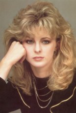 vintage 80s hairstyle photo