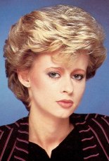 vintage 80s hairstyle photo