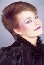 vintage 80s hairstyle photo