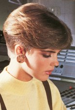 vintage 80s hairstyle photo