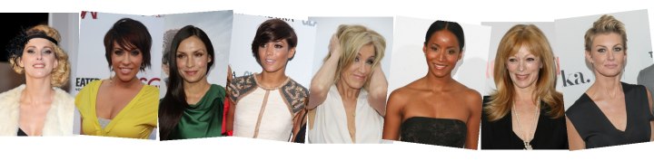 Celebrity hairstyles