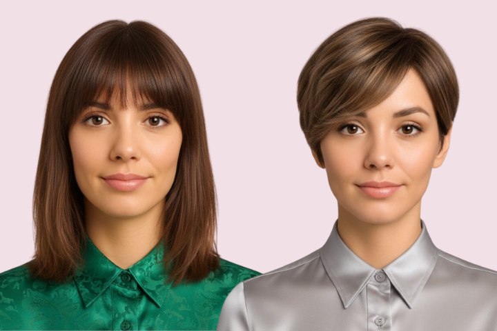 Hair makeover app to discover hair possibilities