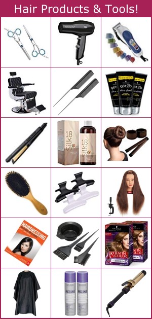 Hair tools and products