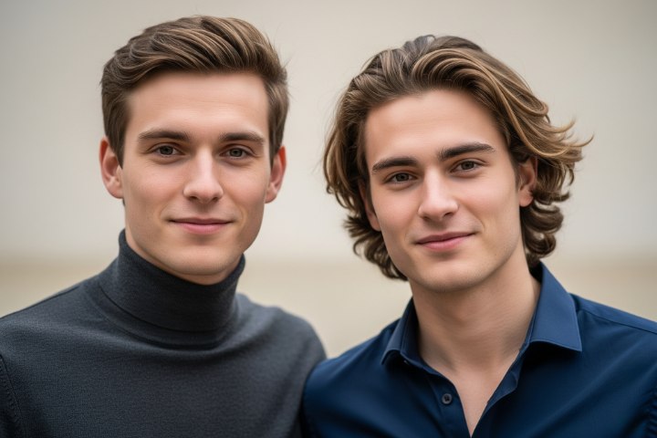 Men's hairstyles