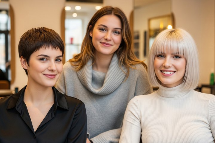 New haircuts