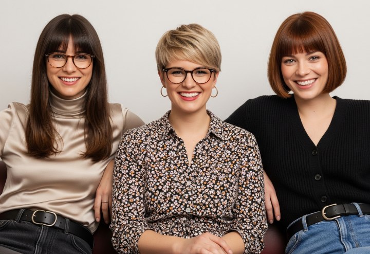 New hairstyles