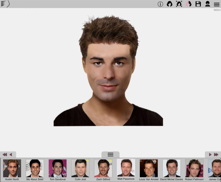 Free app for men to try on hairstyles and hair colors | Virtual hair app  for men