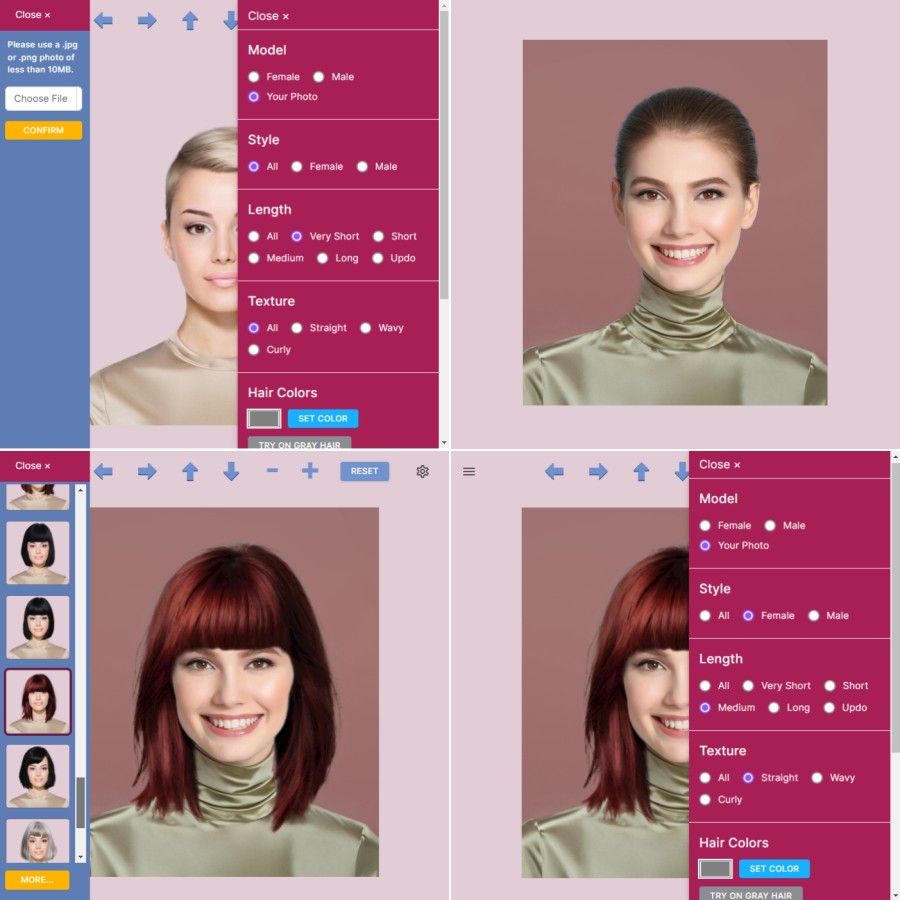 Getting a haircut is about to get a lot more interesting with Hairstyle AI